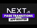 How To Add Page Transitions To NextJS 14 including Exit Animations