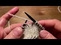 Lagu LLI vs. Inv-L increase - knitting tutorial