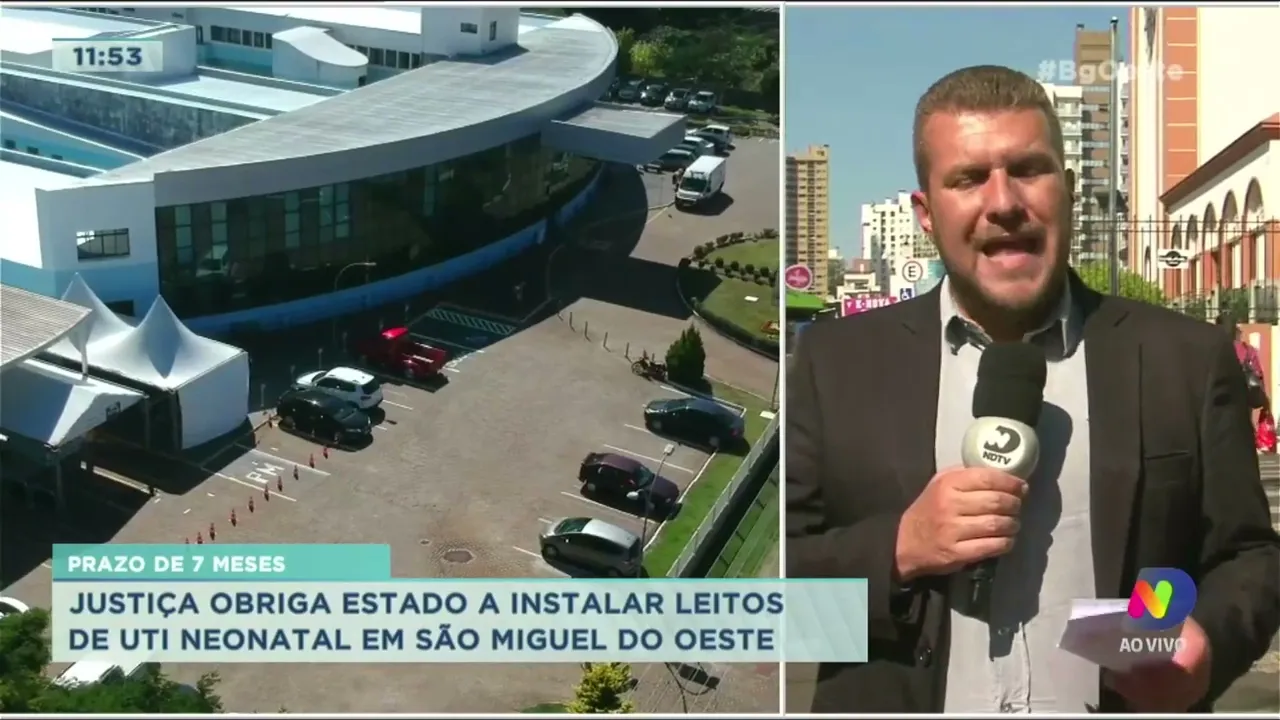 Justiça obriga estado a instalar leitos de UTI Neonatal em São Miguel do Oeste