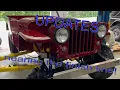 Updates Willys Jeep CJ2a build getting closer to the finish line