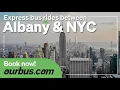 Now offering express bus trips between Albany New York