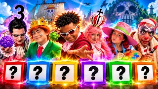 6 VILLAIN Boxes... and We Turned Into ONE PIECE Villains! (Full Movie)