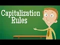 Capitalization Rules Classroom Language Arts