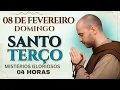 Lagu TERÇO DE HOJE – 08/02/2026 – DOMINGO : MISTÉRIOS GLORIOSOS – 04 HORAS