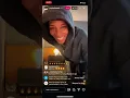 Tia Kemp Yuntie Goes Live On Instagram Full Live