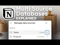 Notion's Multi-Source Databases Explained! | Full Guide 2025