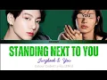 Download Lagu STANDING NEXT TO YOU- JUNGKOOK|(Colour Coded Lyrics)|But you are a member|Karaoke|ROSYOONIE|