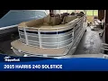 2015 Harris 240 Solstice Full Walkthrough