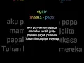 Download Lagu Topik Keluarga syair Mama Papa