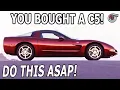 You Bought a C5 Corvette Perform these Maintenance Tasks ASAP