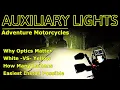 Adventure Bikes - Why Auxiliary Lights Matter