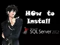 How to install SQL Server 2012 - Installation step by step 1st Tutorial
