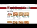 Papa Johns Pizza Checkout Process