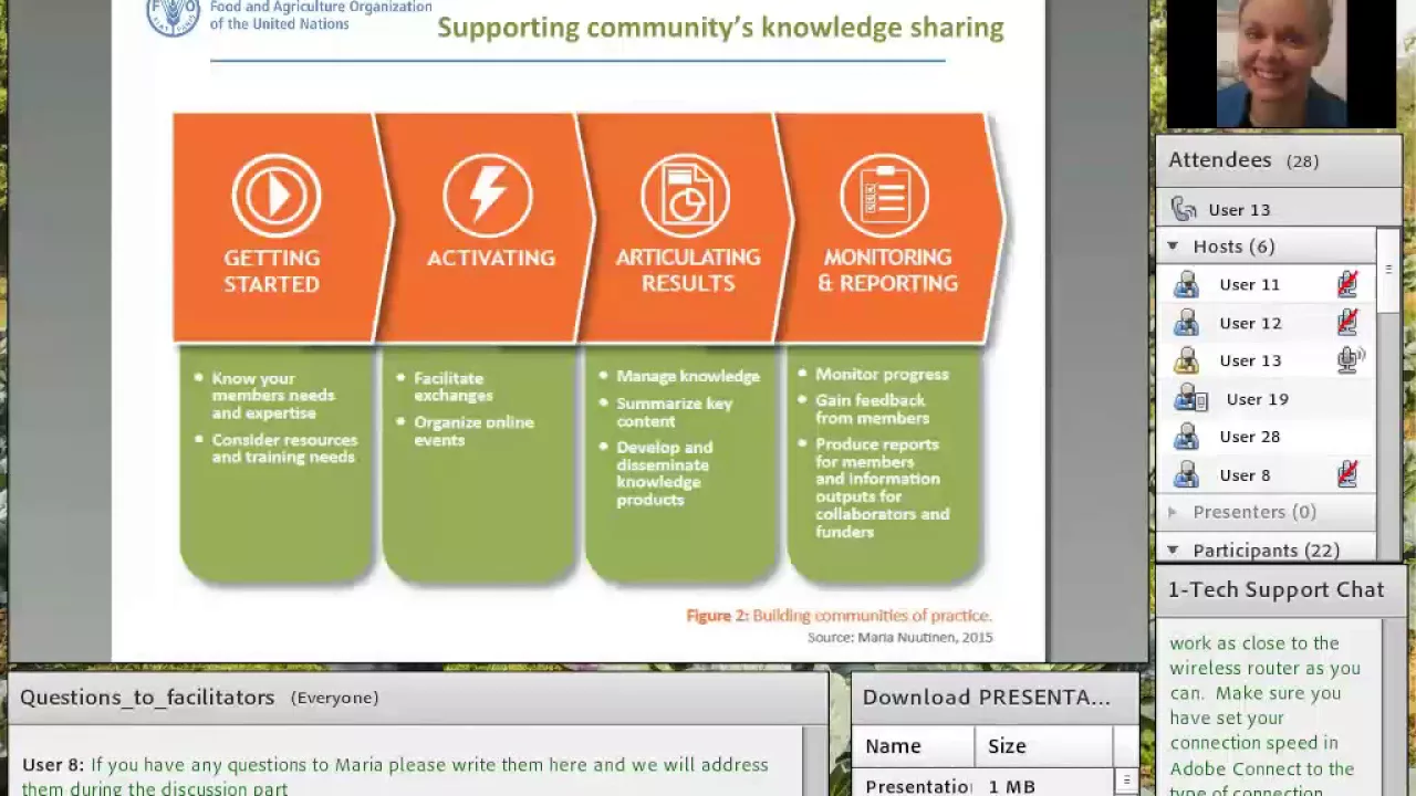 How to facilitate online communities of practice – Maria Nuutinen