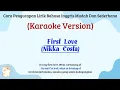 First Love - Nikka Costa | Cara baca lirik lagu bahasa inggris mudah #easyenglish (Karaoke Version)