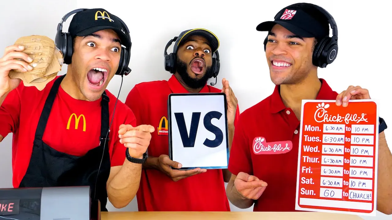 The McDonalds vs. Chick-Fil-A Rap Battle w/ @DarrylMayes