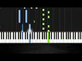 Ludovico Einaudi - Primavera - Piano Tutorial by PlutaX - Synthesia