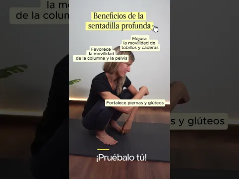 Ejercicio Sentadilla Profunda 🏋️♀️