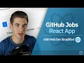 Build a GitHub Jobs App With React Hooks