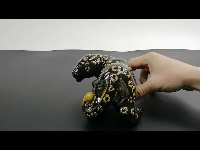 Видео-обзор Керамическая фигурка  'Пантера'