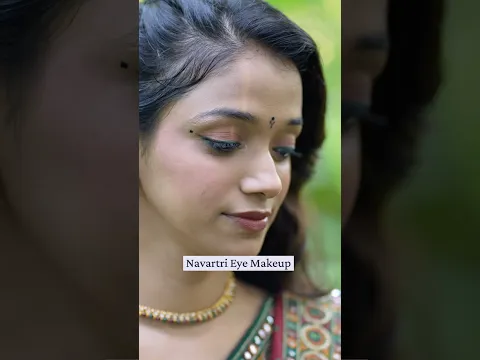 Eye makeup #ytshorts #eyemakeup #kajal #navratri #makeup #explore #tutorial #fyp