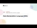 3 3 Data Manipulation Language DML Mastering SQL