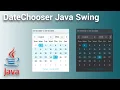 How to use Date Range Chooser with Java Swing