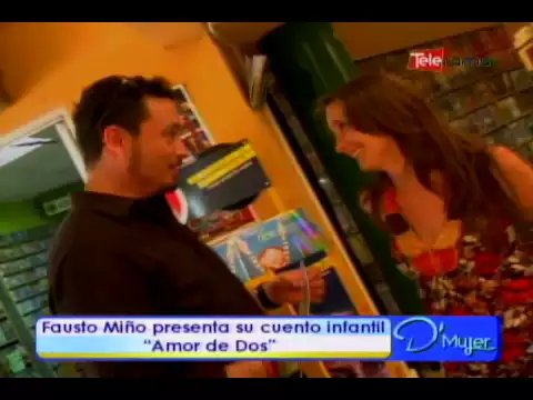 Fausto Miño presenta su cuento infantil Amor de Dos