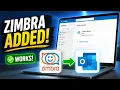 How To Add Zimbra Email To Outlook Quick and Easy