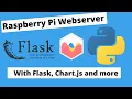 Simple Raspberry Pi Web Server with Python Flask and Chart js