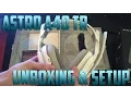 ASTRO A40 TR MIX AMP Unboxing Set up for PS4