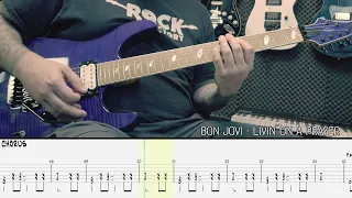 Download BON JOVI - Livin´on a prayer [GUITAR COVER + TAB] MP3