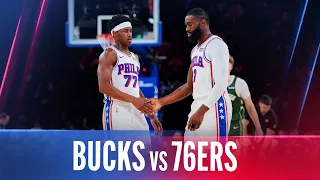 76ERS vs BUCKS GAME HIGHLIGHTS | Embiid’s Triple-Double Leads Philly to 3-0
