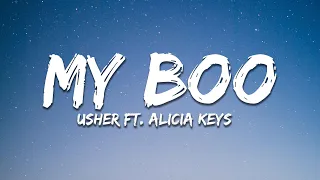 Usher My Boo Lyrics Ft Alicia Keys 