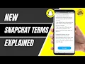 Snapchat Agree and Continue Update 2026 New Policy Terms Explained