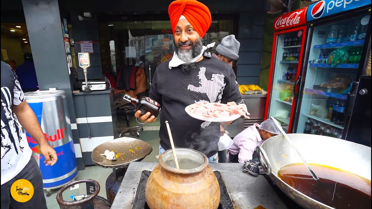 Famous Bater Curry Making With Rum In Amritsar l Punjab Street Food