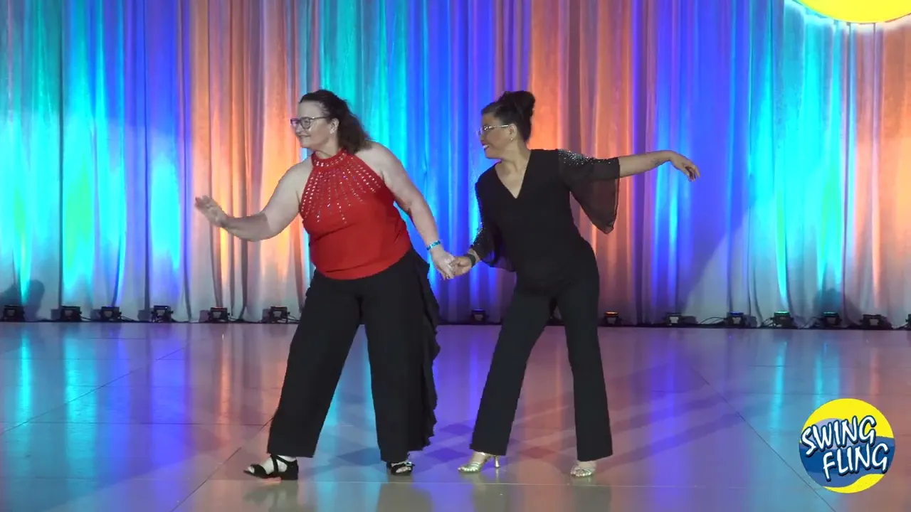 Swing Fling 2026 Pro Am Novice ProAm Spotlight Rosemary Davidson with Abi Jennings   4K