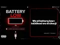BATTERY LOW - DOUBLE TROUBLE