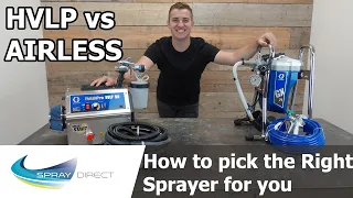 Download How to pick the right Type of Sprayer for you - HVLP vs Airless MP3