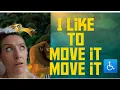 Lagu I like to move it move it chair workout