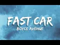 Boyce Avenue Performs "Fast Car" By Tracy Chapman (Lyrics) Live on Wish107.5 Bus