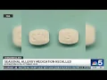 Allergy medicine sold nationwide recalled due to potential cross contamination