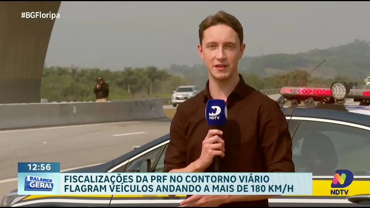 PRF intensifica fiscalizações no Contorno Viário e flagras de alta velocidade