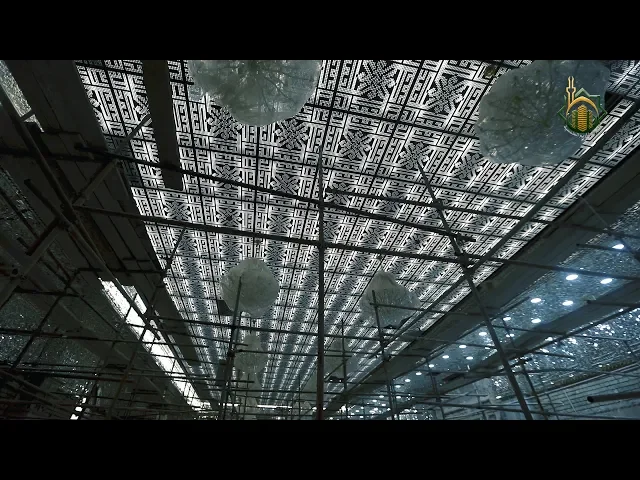 ⁣استئناف الاعمال في مشروع توسعة مقام الامام المهدي (عجل الله تعالى فرجه)