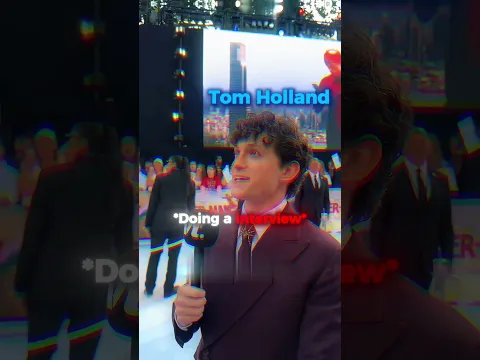 Tom Holland’s Reaction to Zendaya Says Everything 🥹