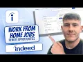 How To Find Work From Home Jobs On Indeed 2026 Guide