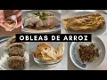 Lagu 6 recetas con obleas de arroz