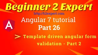 Angular template driven form validation Part - 2