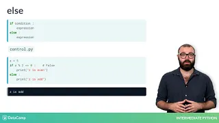 Intermediate Python if elif else