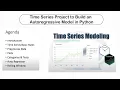 Build an Autoregressive Model in Python - Time Series Project Time Series Introduction